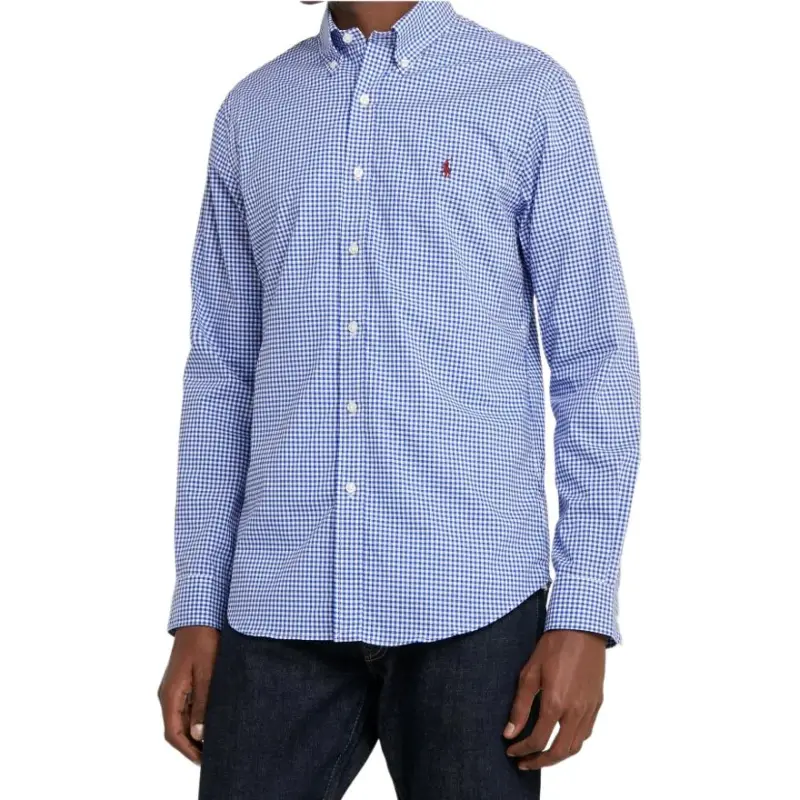 Polo Ralph Lauren FW22 Shirt Men's Purple Blue-4
