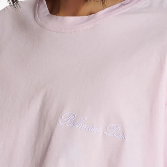 BALMAIN T-Shirt Women's Light Pink-5