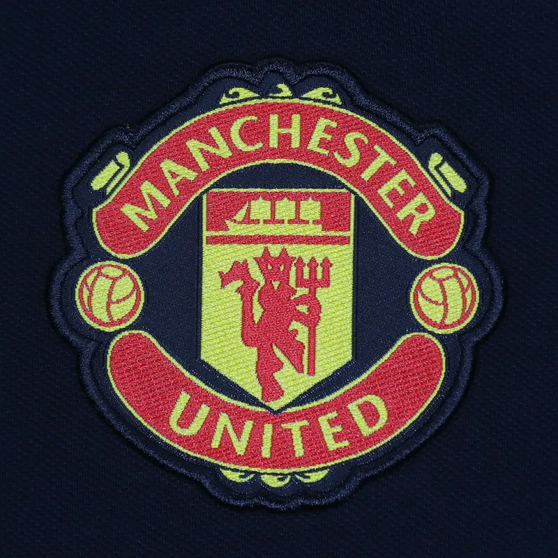Adidas Polo Shirt Manchester United Men's Black-4