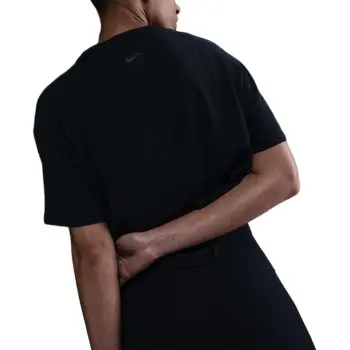 Nike One Relaxed Women's Dri FIT Cropped Short Sleeve Top