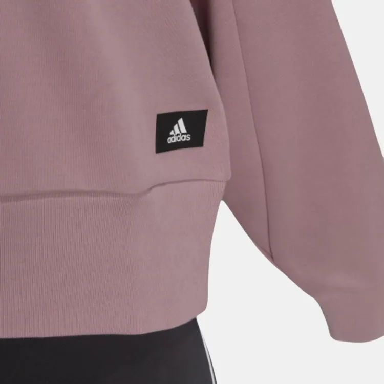 Adidas Sweatshirts Women's Purple Pink-4