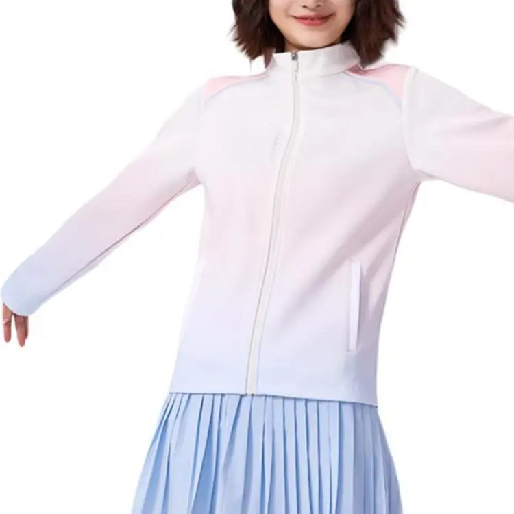 Kawasaki Top Jacket Women's Blue Pink-2