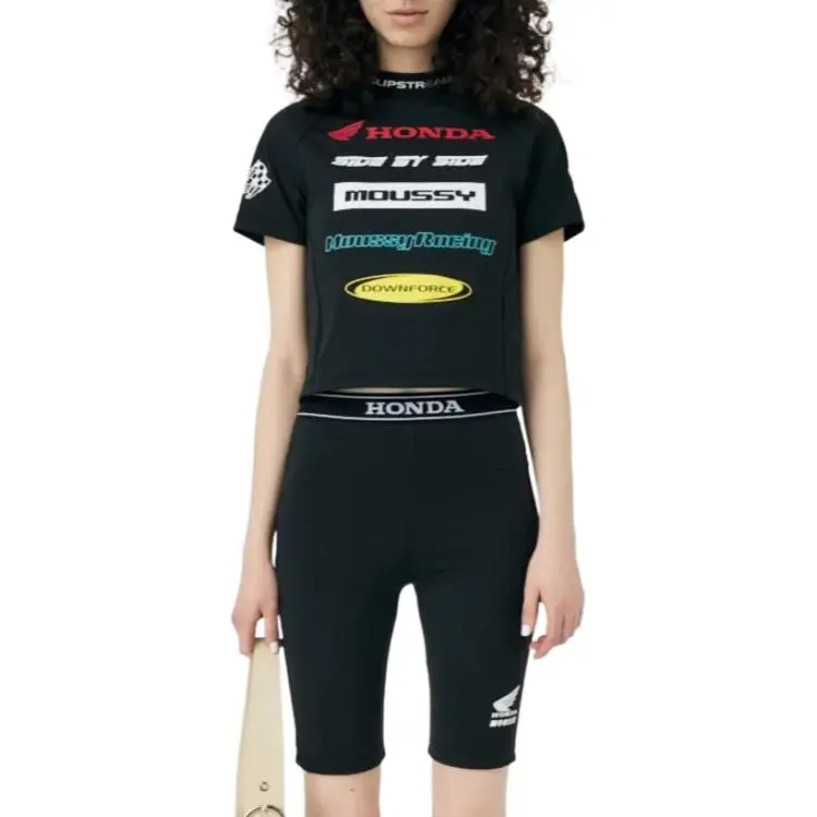 MOUSSY SS25 T Shirt Women's Black-5
