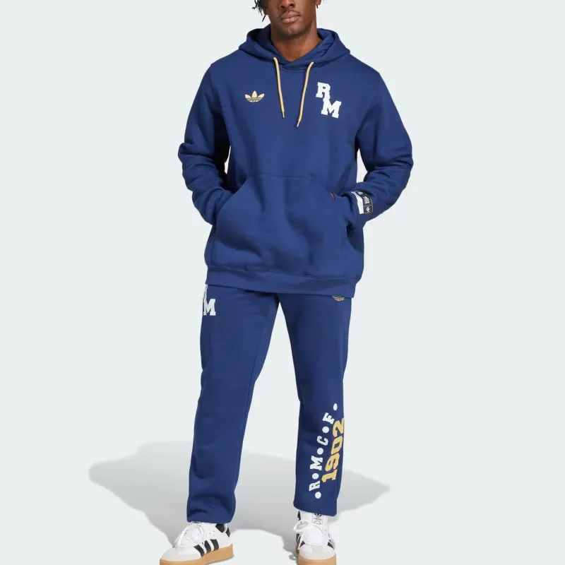 Adidas Originals VRCT FW24 Real Madrid Sweatshirt Men's Marine Blue-1