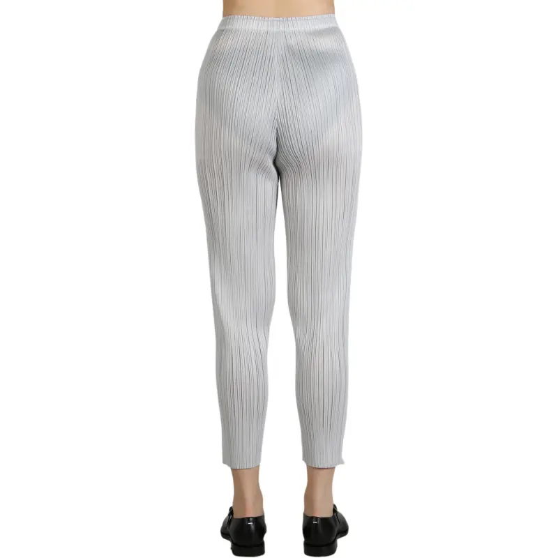 PLEATS PLEASE ISSEY MIYAKE Basics Pants 'Light Grey'-1
