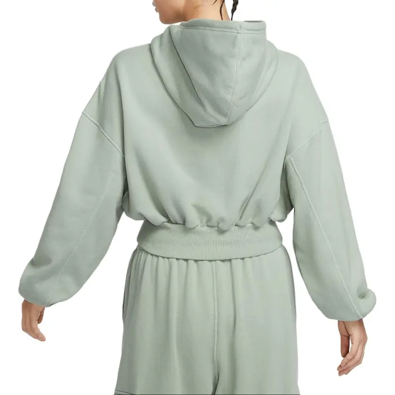 Nike Sportswear Women's Oversized Cropped French Terry Pullover Hoodie-1