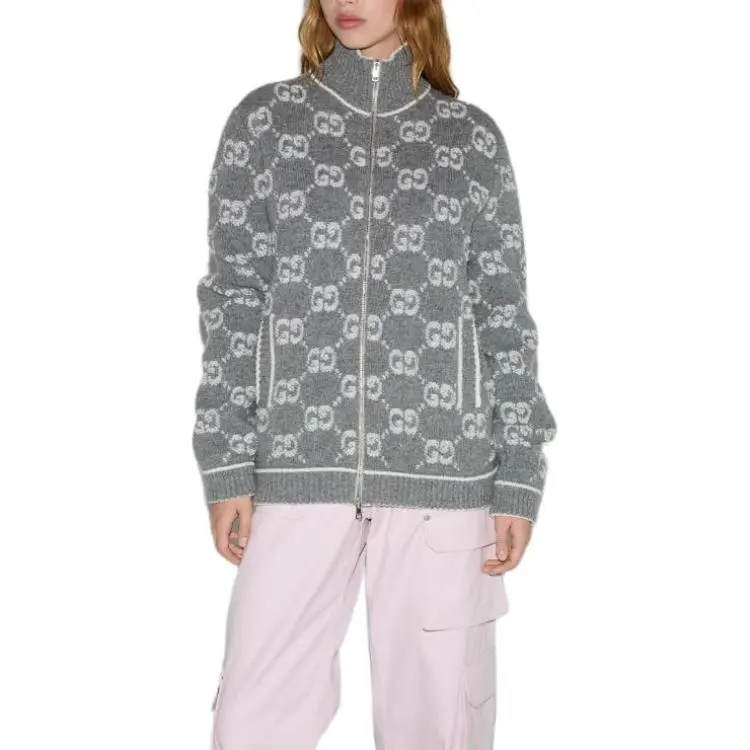 GUCCI FW24 Knitwear Women's Gray-2