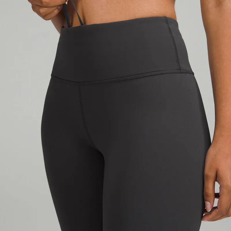 Lululemon Throwback Inspire Luxtreme™ Fabric Sports Pants 21' Women's Graphite Gray/Black-4