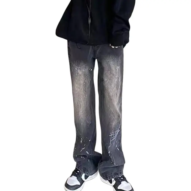 NHZN Jeans Unisex Gray-3