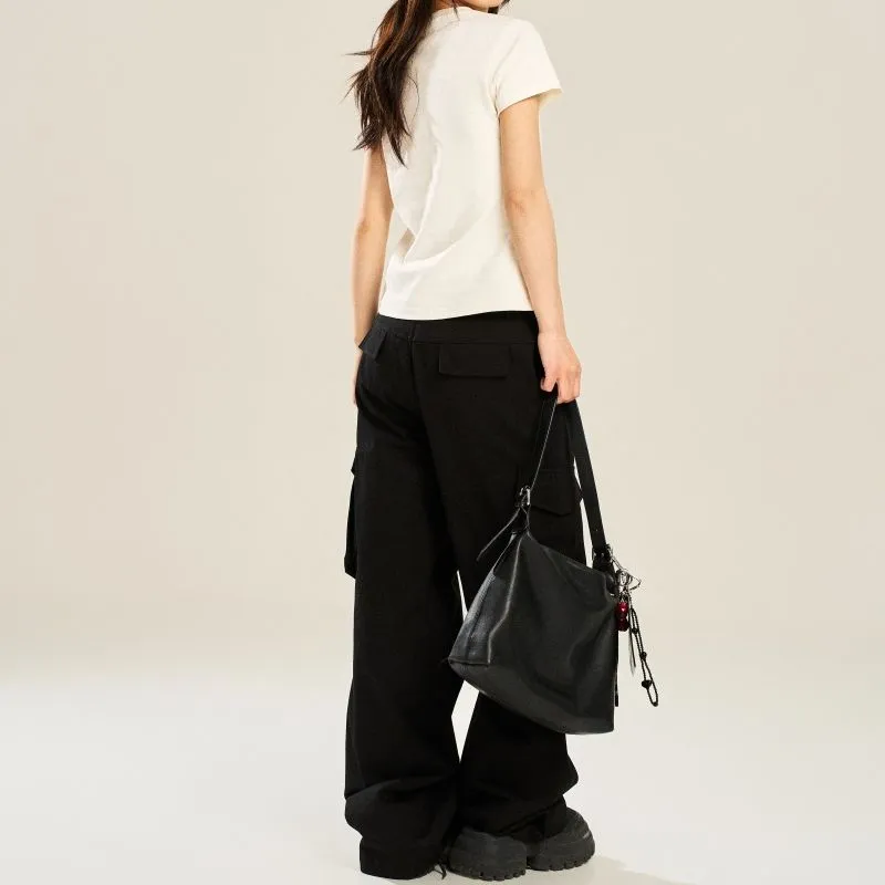 NSTNEW START Cargo Pants Unisex Black-5