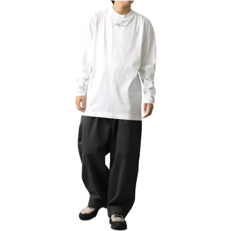 MARNI Logo Printed Long Sleeved T Shirt-1