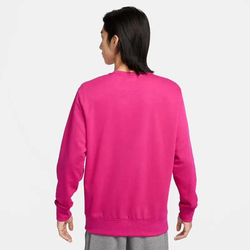 Nike Sweatshirt Men's Raspberry Red/White-3