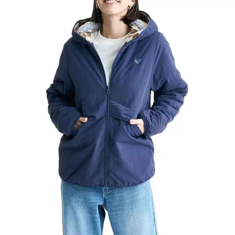 ROXY Velvet feel Coat Women's Multicolor-2