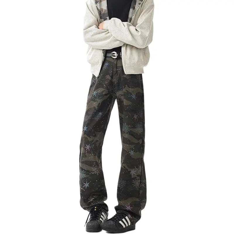 IJRJ Jeans Unisex Camouflage-3