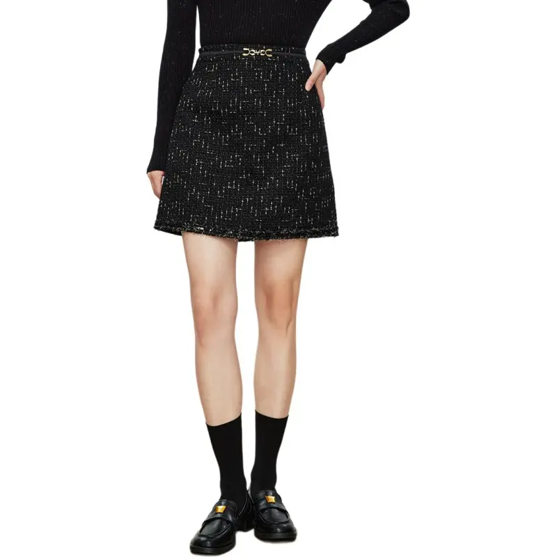 Yu Qianwen Casual Short Skirts Women's-2