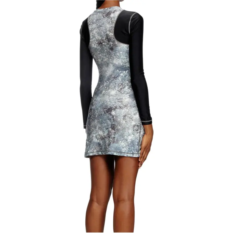 DIESEL D Vanne Long Sleeved Mini Dress-2