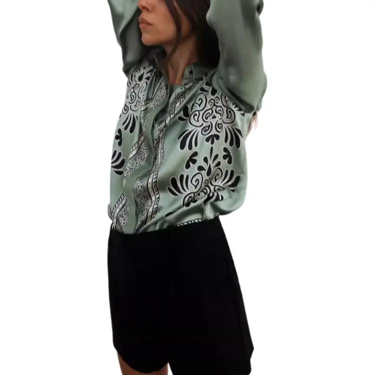 ZARA Shirts Women's Green-3
