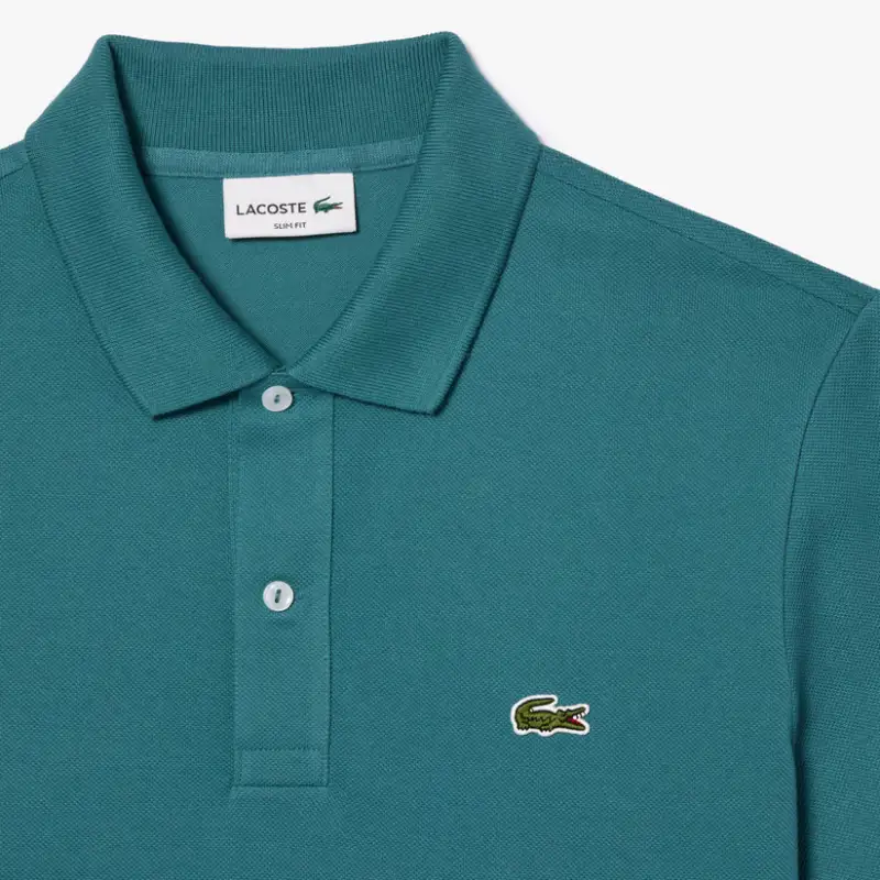 LACOSTE Logo-embroidered Cotton Polo Shirt-4