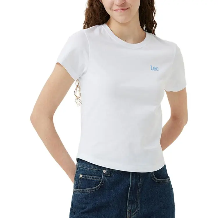 Lee T Shirts Women's White-2
