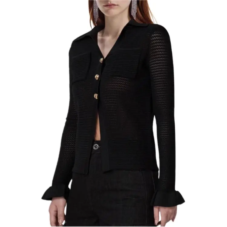 Self portrait Shirt Women's Classic Black-3