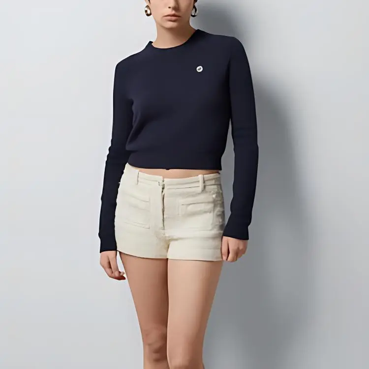 GUCCI GG embroidered Crew neck Jumper-7