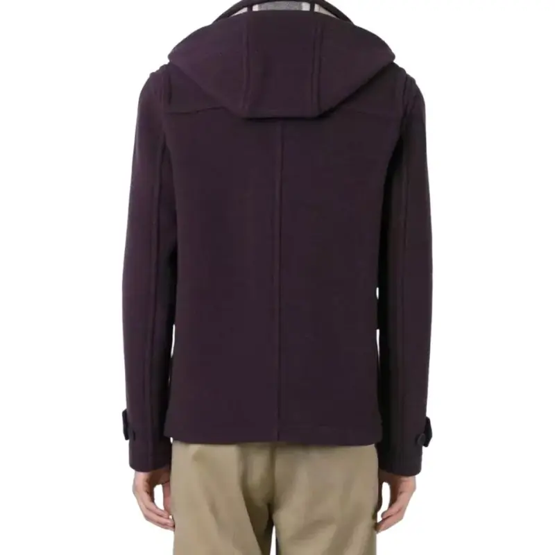 Burberry Coats Men Purple-4