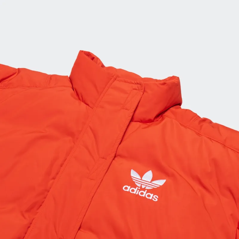 Adidas Originals Down Jacket Women's Bright Pink Fluorescent Red-3
