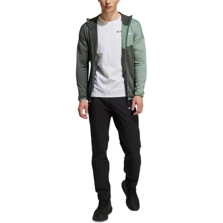 Adidas Free Shipping With AdiClub Terrex Xperior Climawarm Light Fleece Hooded Jacket-4