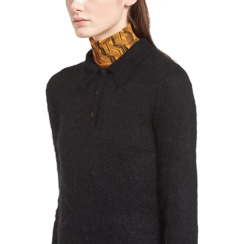 PRADA Polo Shirts Women's Black-4