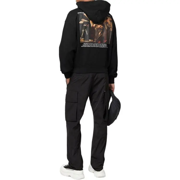 OFF WHITE Caravaggio The Crowning With Thorns Hoodie-3