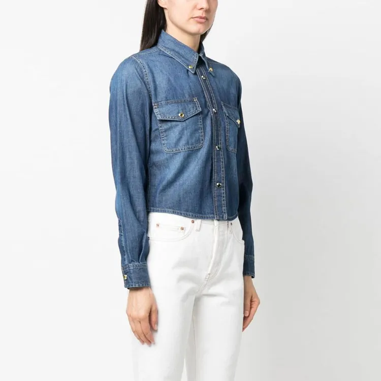 PINKO Shirts Women's Blue-3