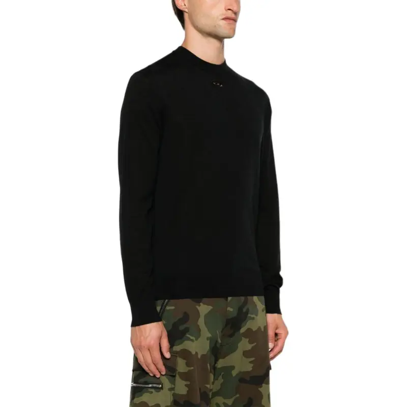 DIESEL K Garth Oval D Logo Knitted Jumper-3