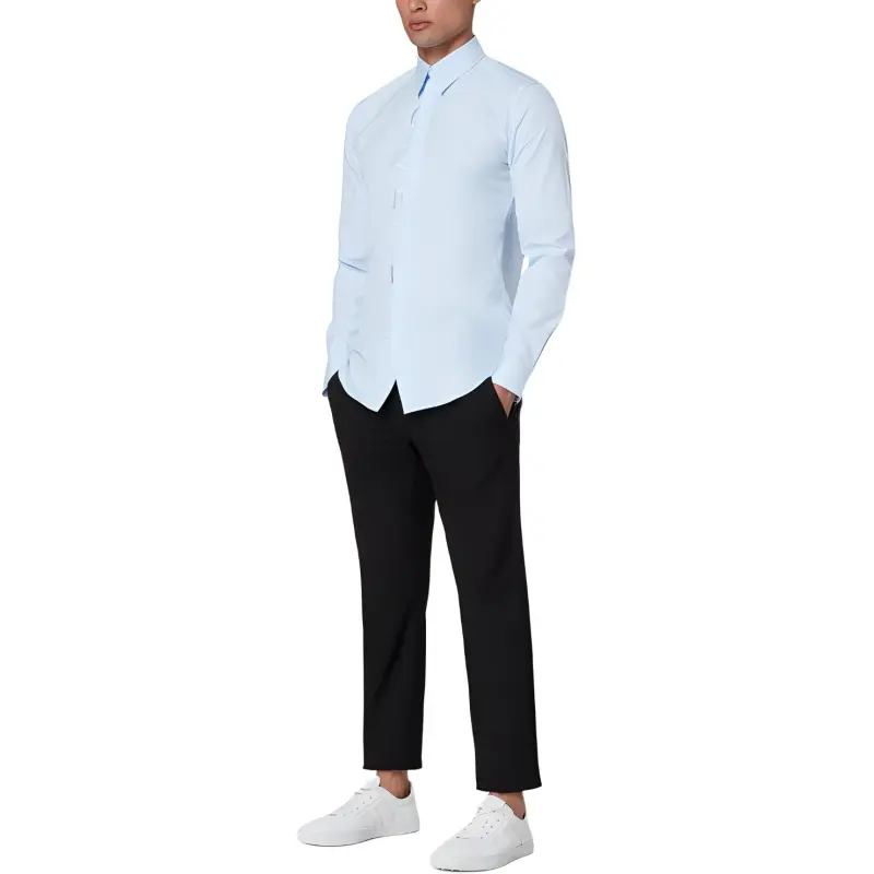 Givenchy Shirt Men's Light Blue-3
