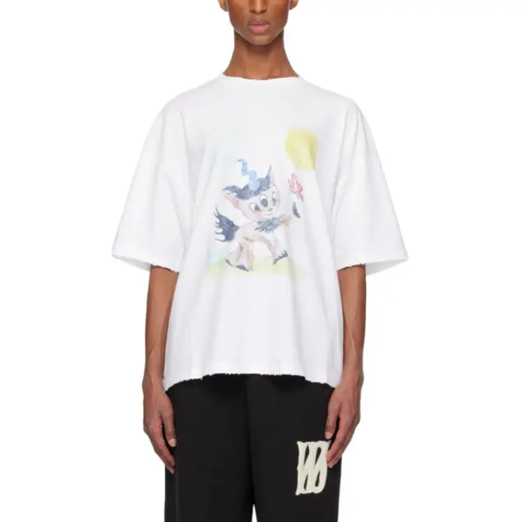 WE11DONE Capsule Multi Logo T shirt-4