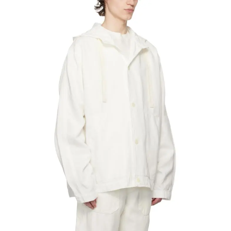Casey Casey Jackets Coats Men's Gray White-2