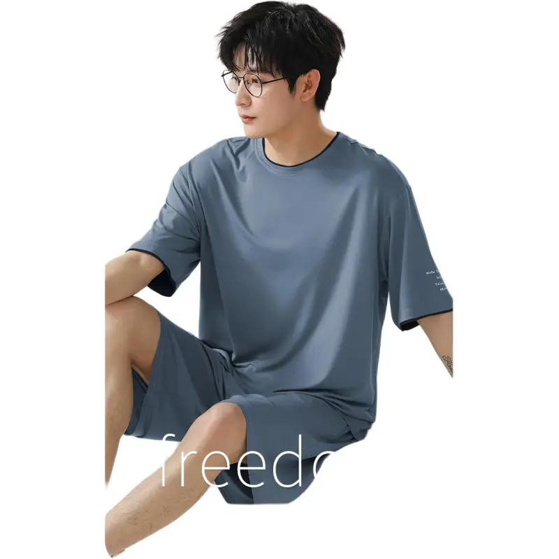 Cotton Gene Men Pajama Sets-2