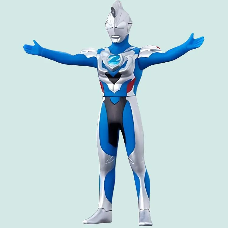 BANDAI Ultraman Z Ultraman 500 Soft Vinyl Scale Figures Small Size-4