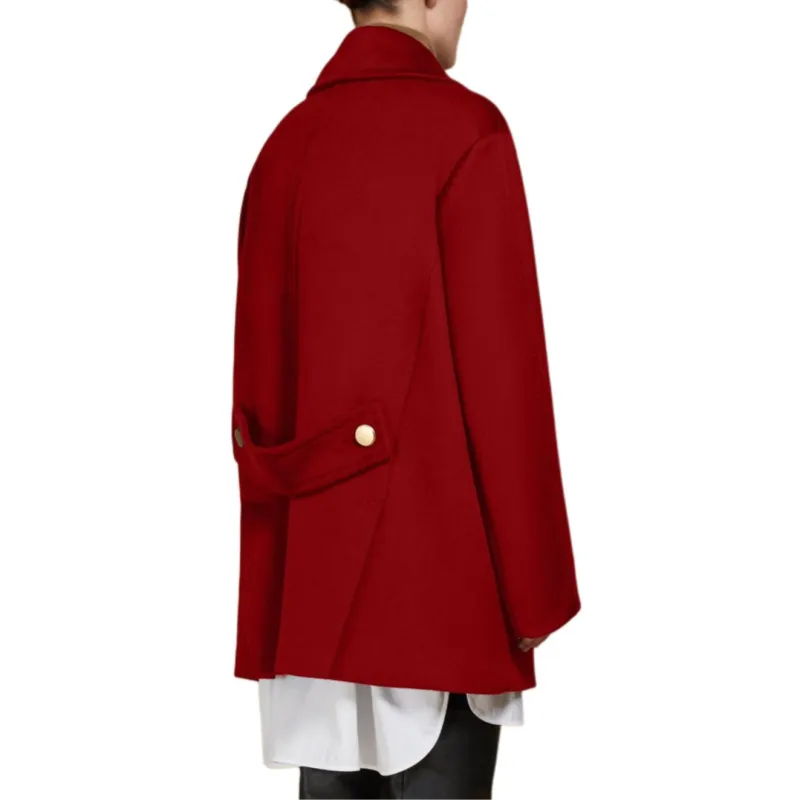 MaxMara Double Breasted Long Sleeved Coat-3