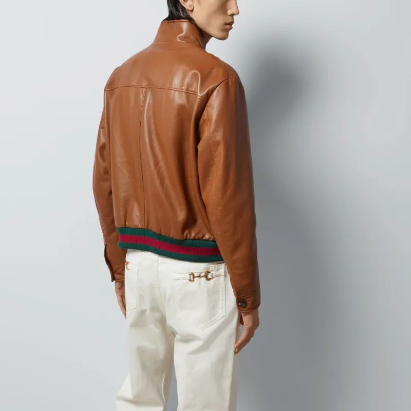 GUCCI Jackets & Coats Men's Brown-2