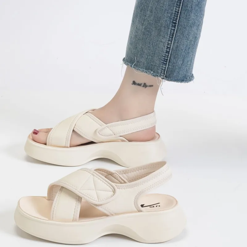 Warrior Warrior Beach Sandals Women's Beige-5
