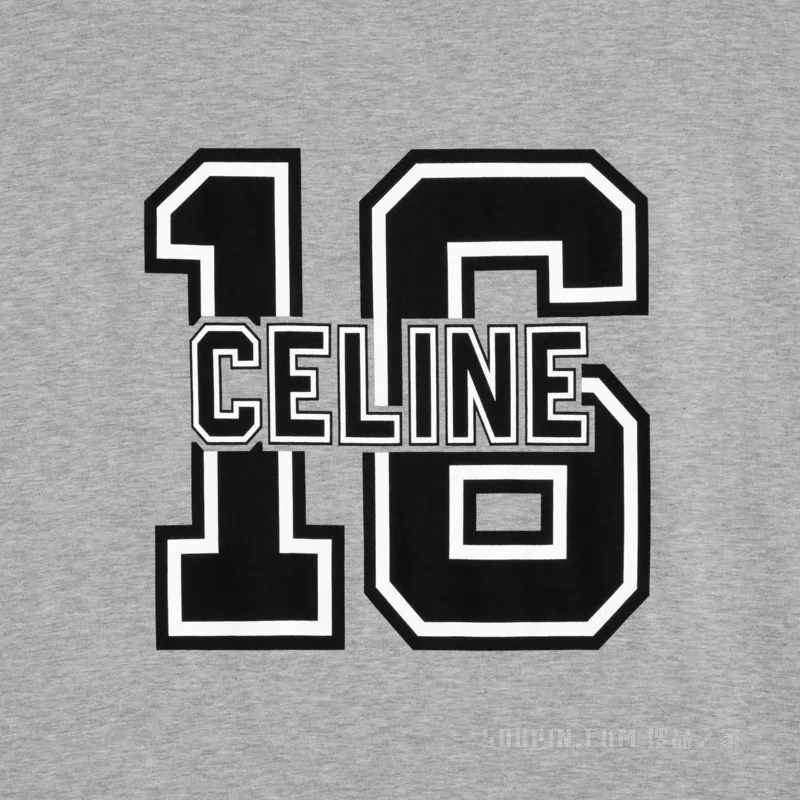 CELINE DYSFUNCTIONAL BAUHAUS Men's Collections T Shirts Men Gray-2