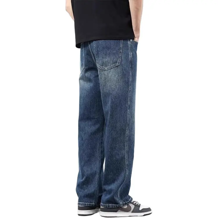 KVIV Jeans Men Vintage Blue-3