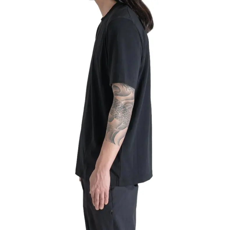 Post Archive Faction Logo print Short sleeve T shirt-3
