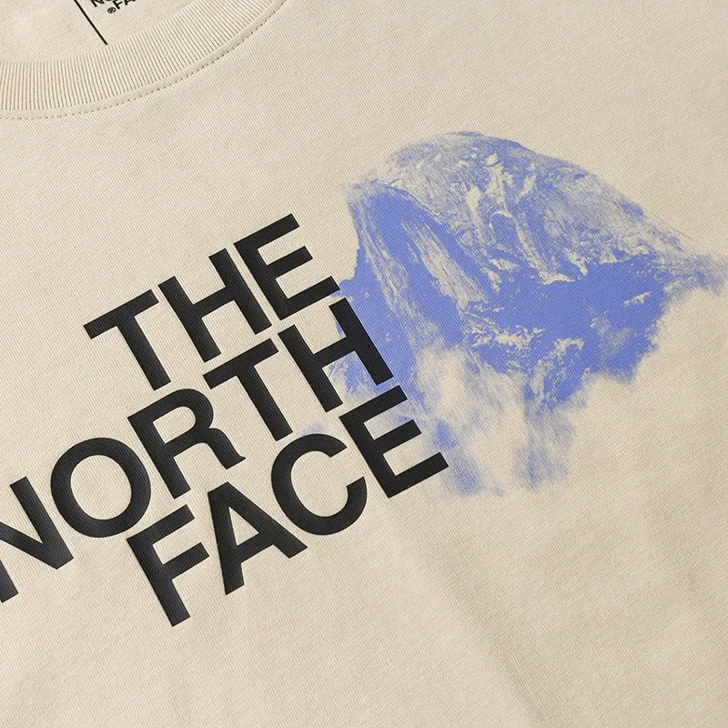 THE NORTH FACE City Outdoor Collection T Shirt Men's Gravel Sand-3