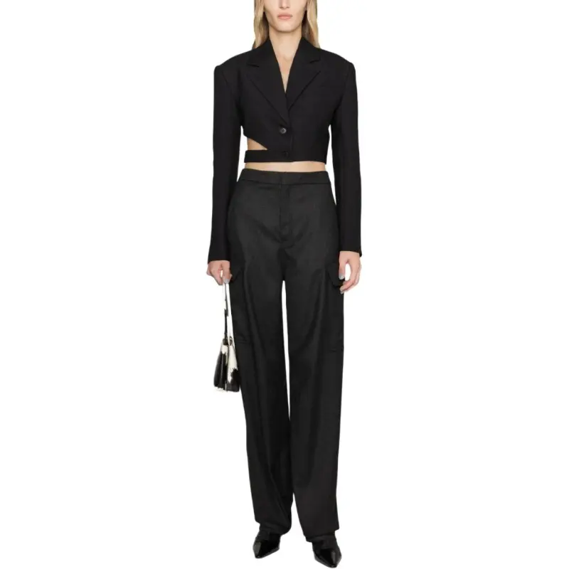 Filippa K High waisted Cargo Trousers-1