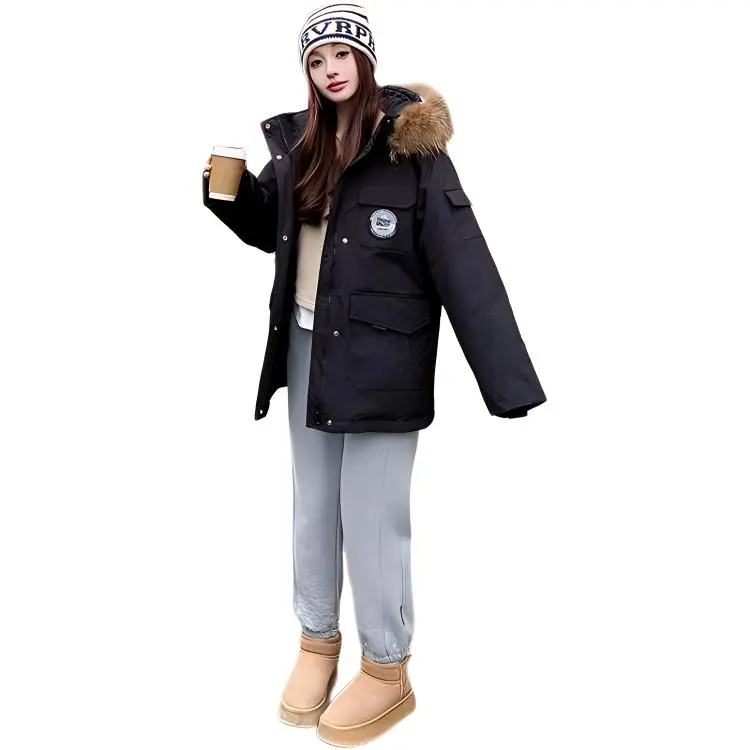 Deer Snake Down Jackets Unisex-4