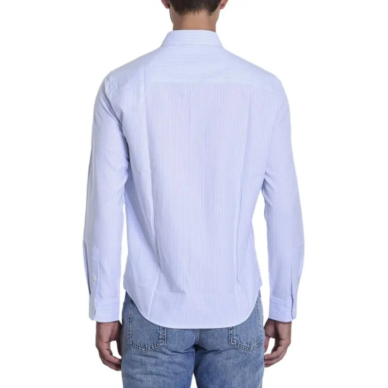 AMIPARIS Paris Ami De Coeur Logo Embroidered Striped Shirt-1