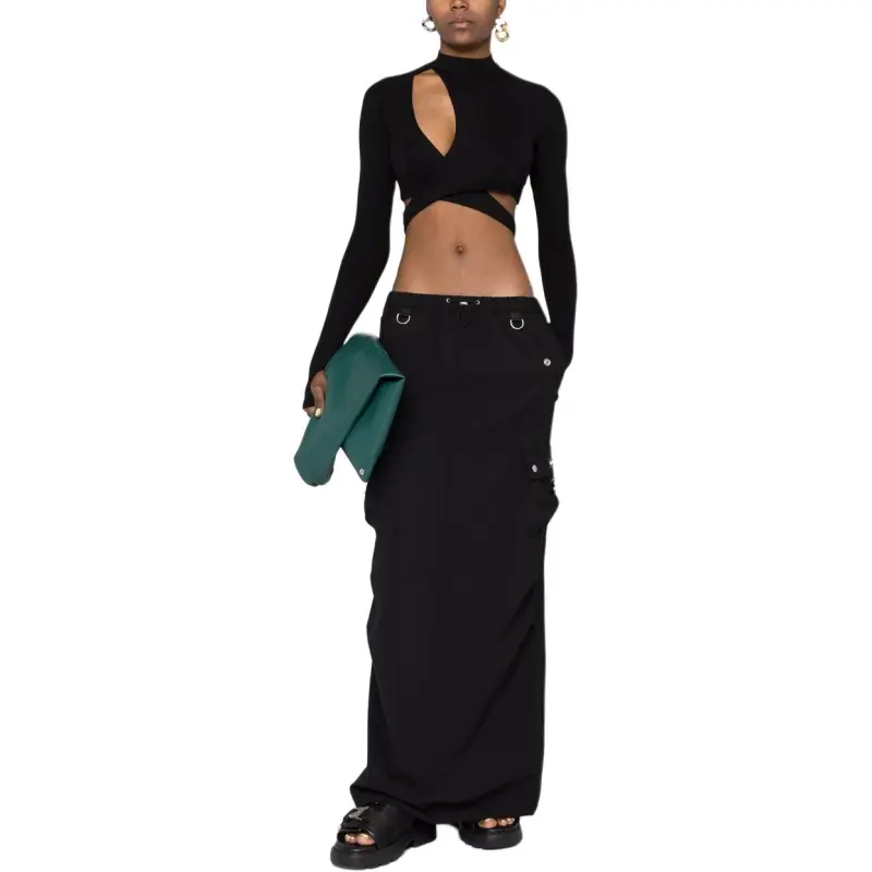 COPERNI Drawstring Waist Midi Skirt-2