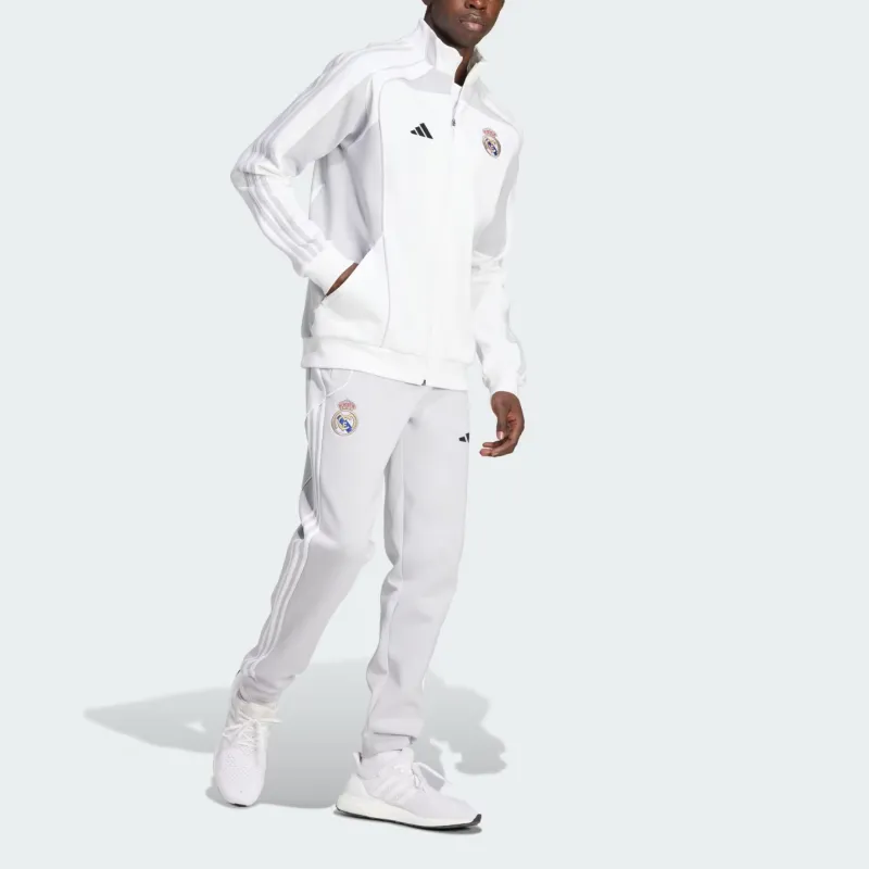 Adidas TrackReal Madrid UBP Jacket Men's White/Light Gray-3