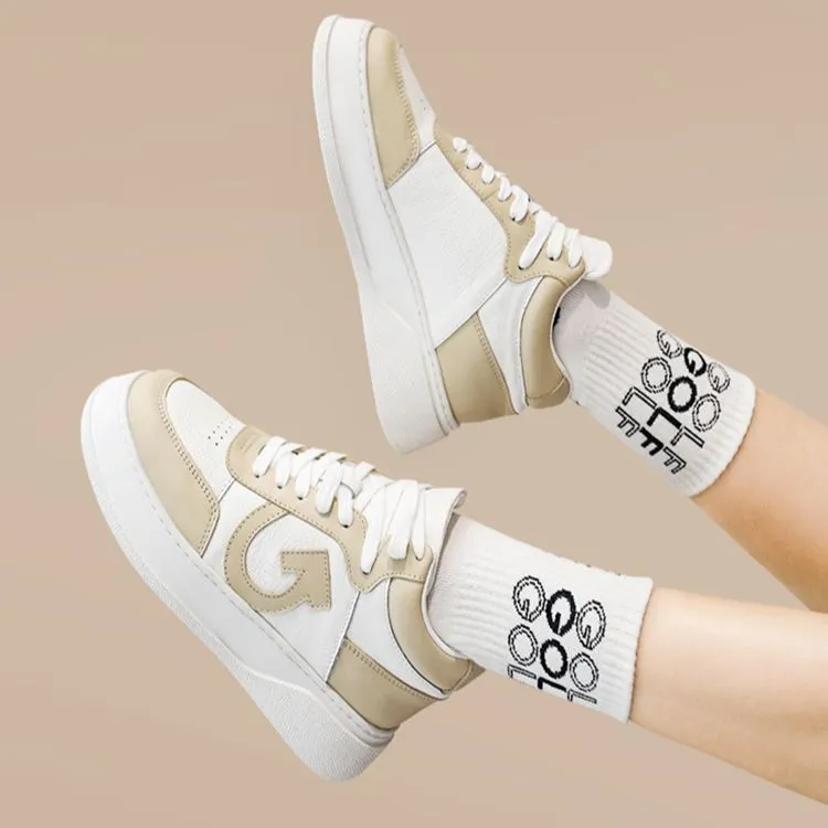 GOLF Thermal Abrasion Resistant High Top Skateboard Shoes 4.5cm Women's-13